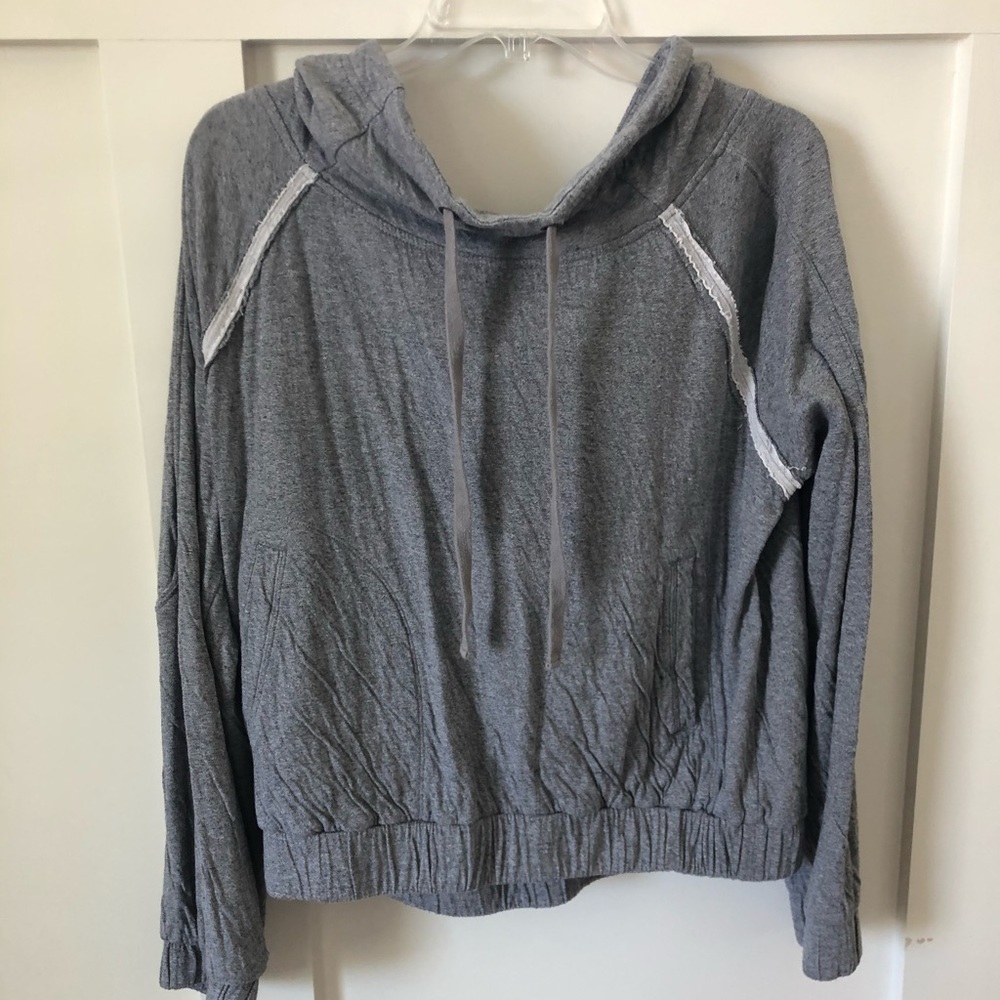 Free People Cropped Sweatshirt